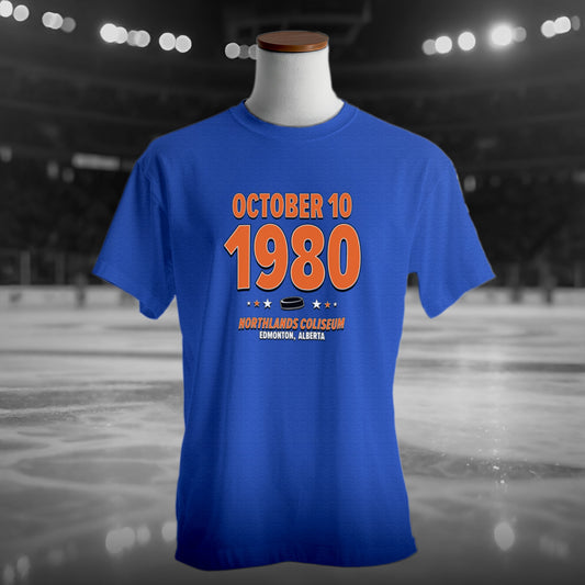 Edmonton Hockey – October 10, 1980 – Origin Tee