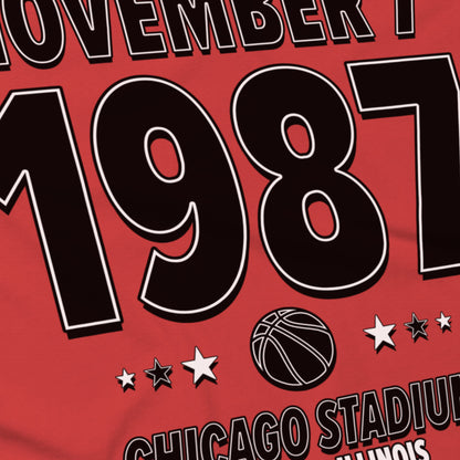 Chicago Basketball – November 7, 1987 – Origin Tee
