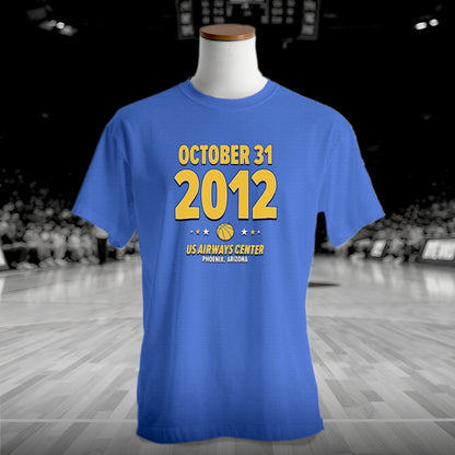 Golden State Basketball – October 31, 2012 – Origin Tee