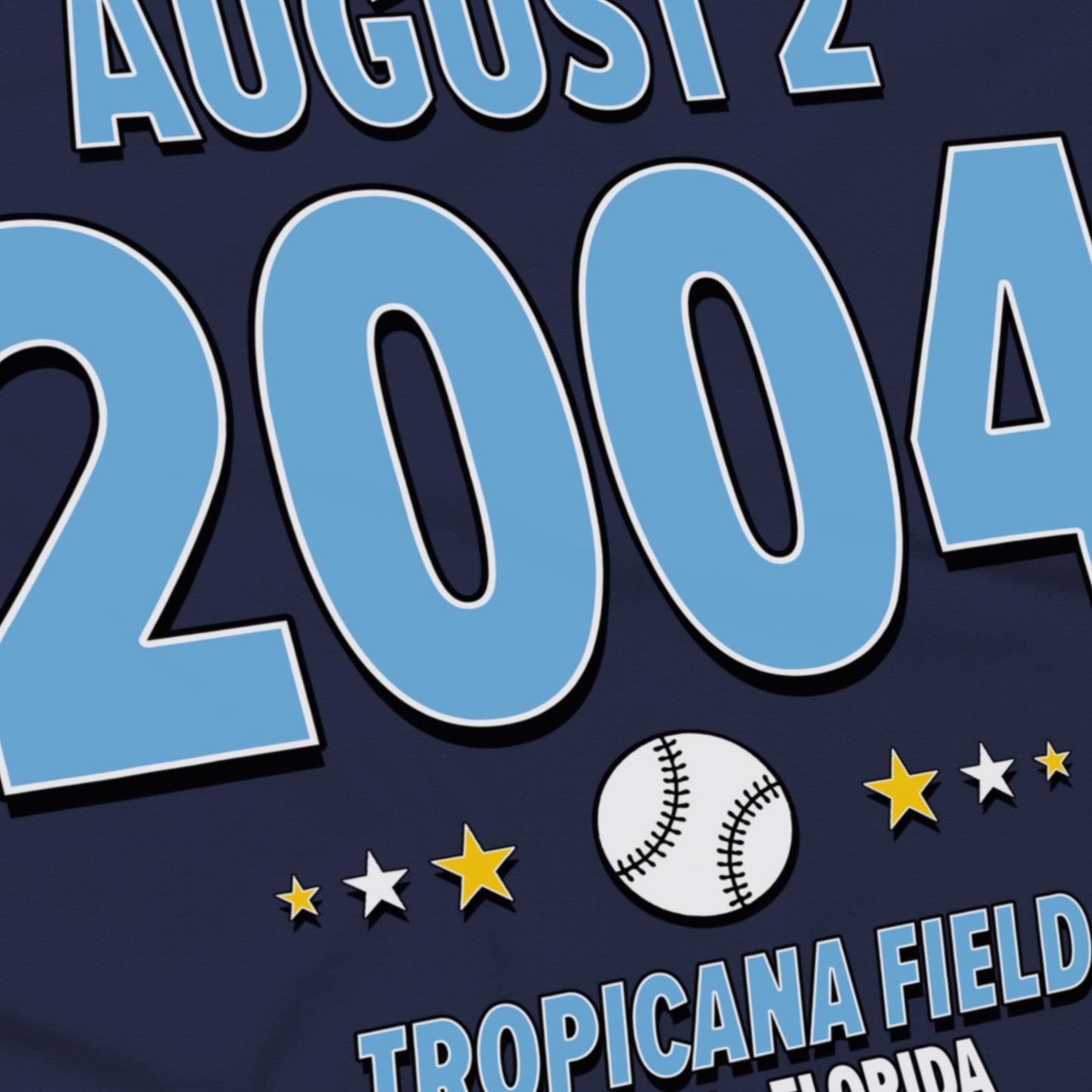 Tampa Bay Baseball – August 2, 2004 – Origin Tee