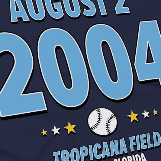 Tampa Bay Baseball – August 2, 2004 – Origin Tee