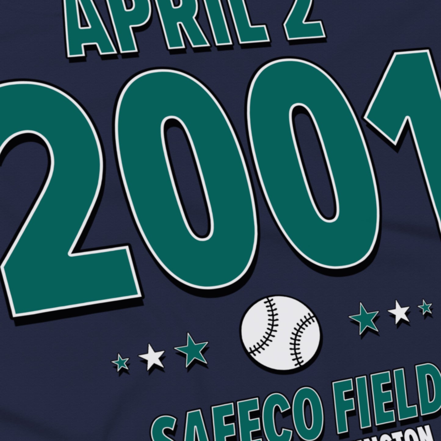 Seattle Baseball – April 2, 2001 – Origin Tee