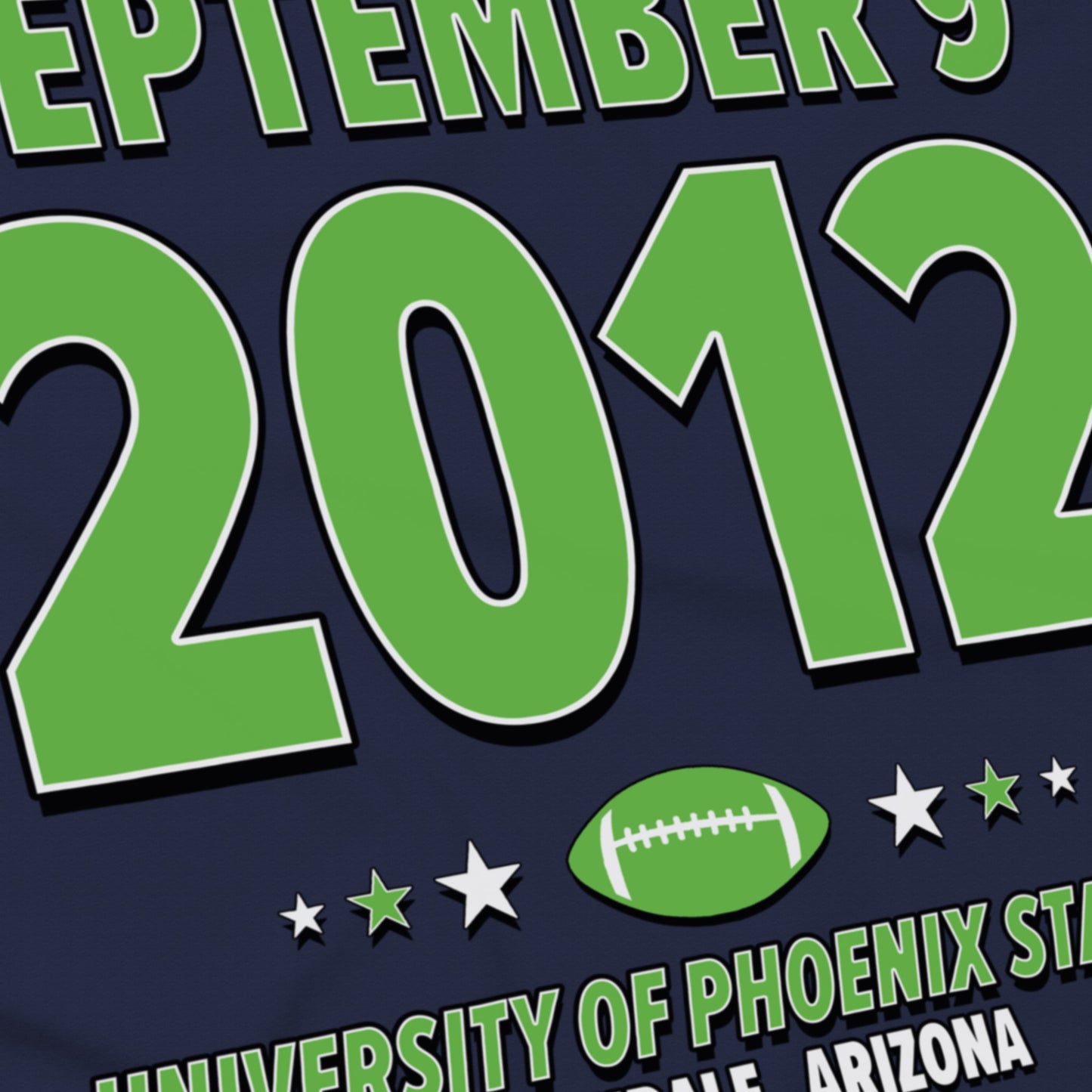 Seattle Football – September 9, 2012 – Origin Tee