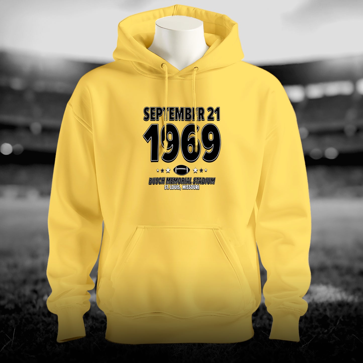 Pittsburgh Football – September 21, 1969 – Hoodie
