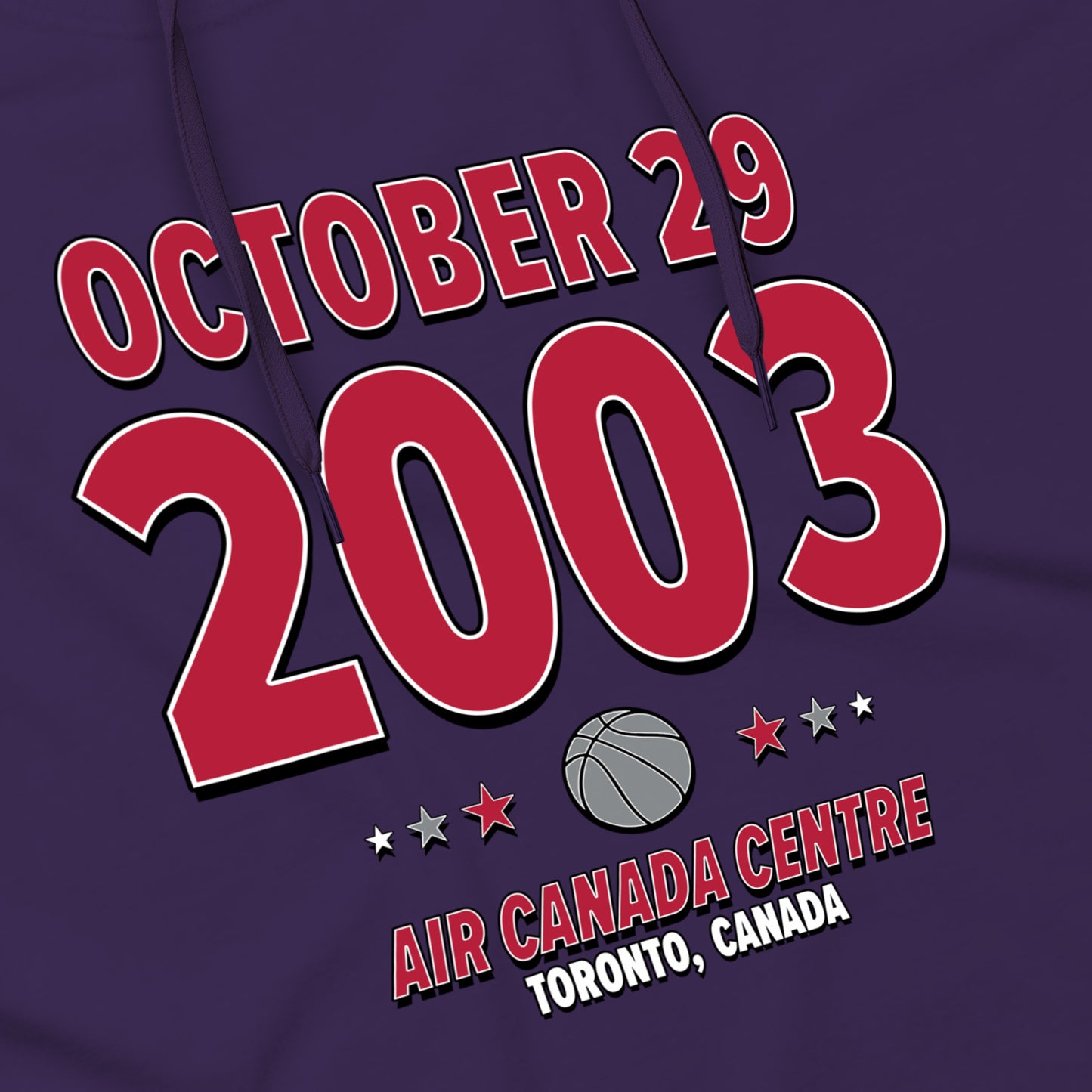 Toronto Basketball – October 29, 2003 – Hoodie