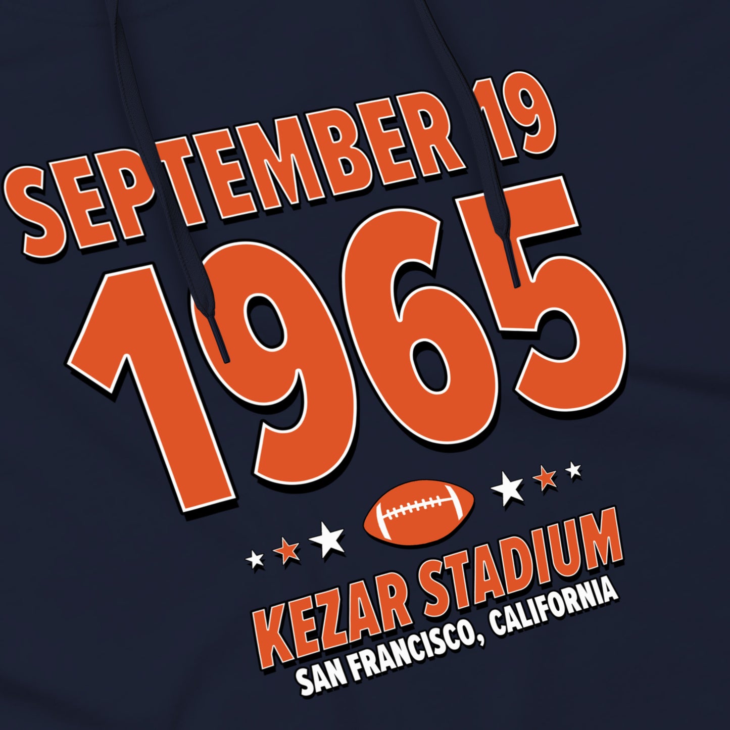 Chicago Football – September 19, 1965 – Hoodie