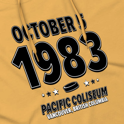 Boston Hockey – October 5, 1983 – Hoodie