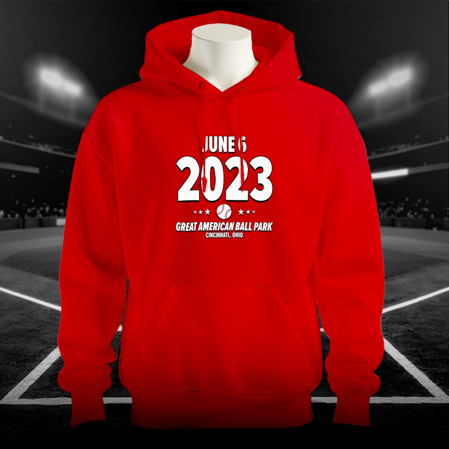 Cincinnati Baseball – June 6, 2023 – Hoodie