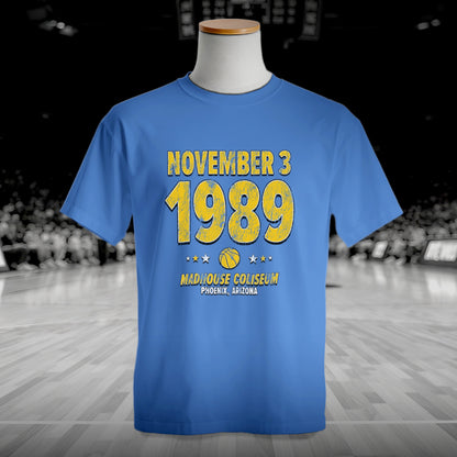 Golden State Basketball – November 3, 1989 – Comfort Colors