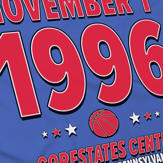 Philadelphia Basketball – November 1, 1996 – Origin Tee
