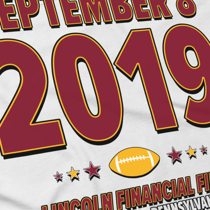 Washington Football – September 8, 2019 – Origin Tee (Black & White)