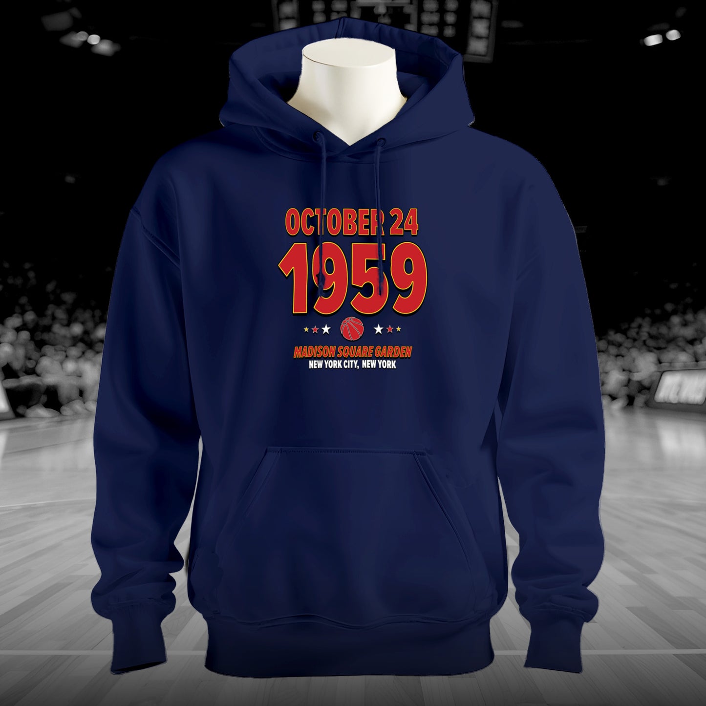 Philadelphia Basketball – October 24, 1959 – Hoodie