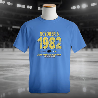 Buffalo Hockey – October 6, 1982 – Comfort Colors