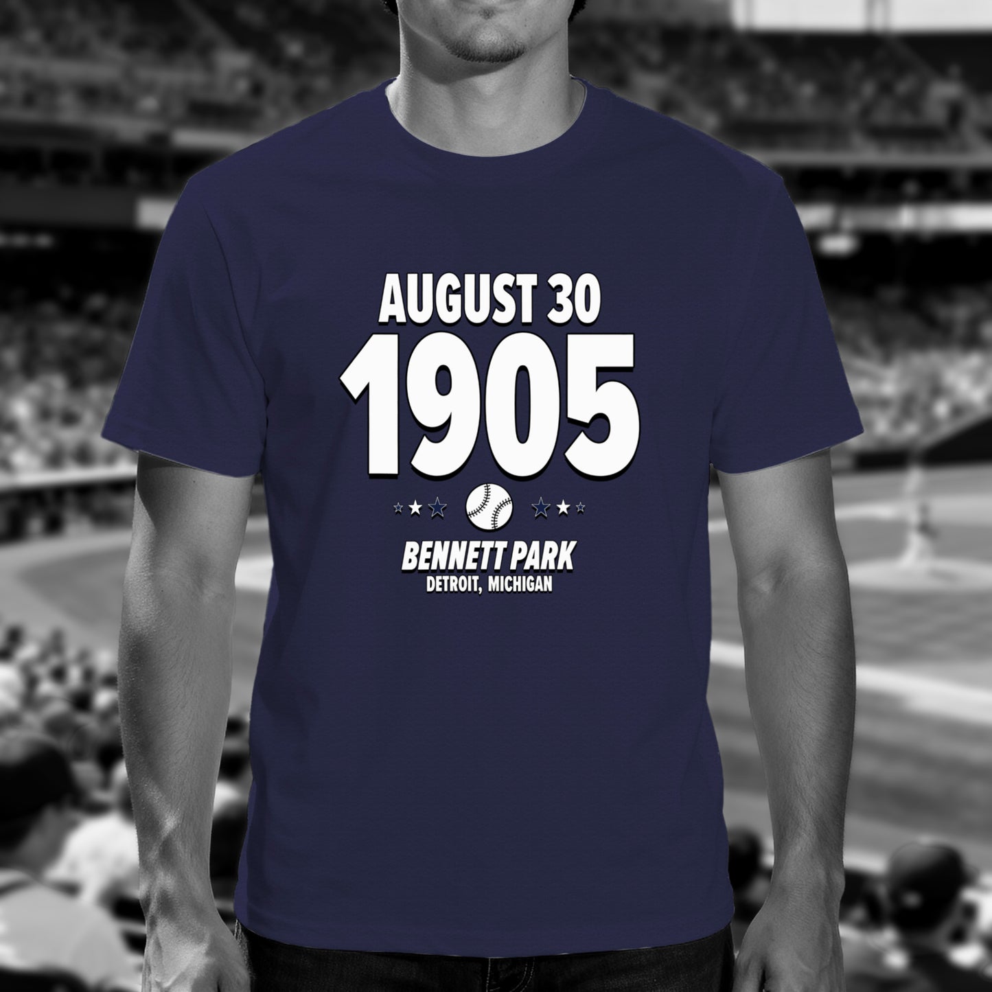 Detroit Baseball – August 30, 1905 – Origin Tee
