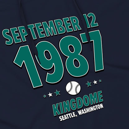 Seattle Baseball – September 12, 1987 – Hoodie