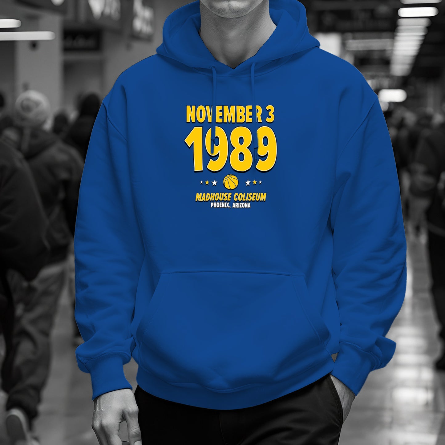 Golden State Basketball – November 3, 1989 – Hoodie