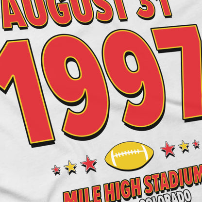 Kansas City Football – August 31, 1997 – Origin Tee (Black & White)