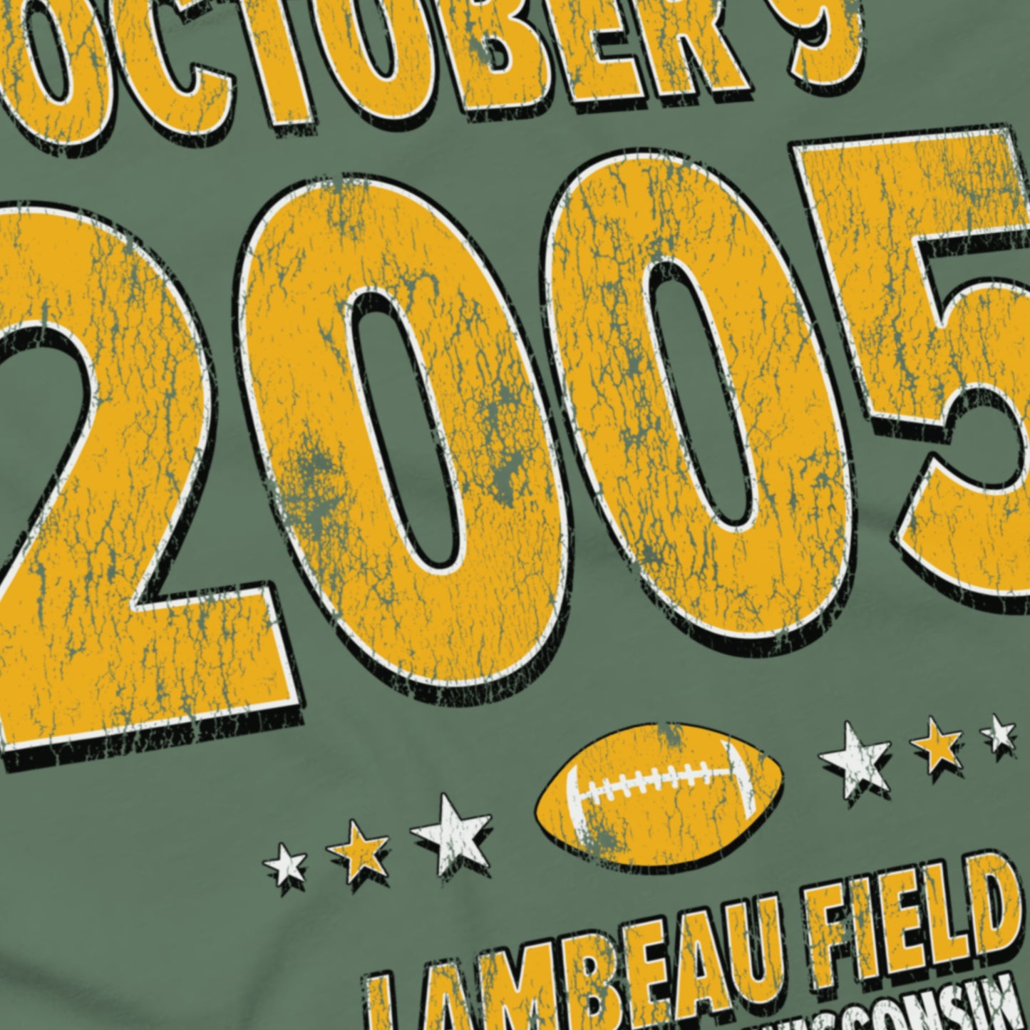 Green Bay Football – October 9, 2005 – Comfort Colors