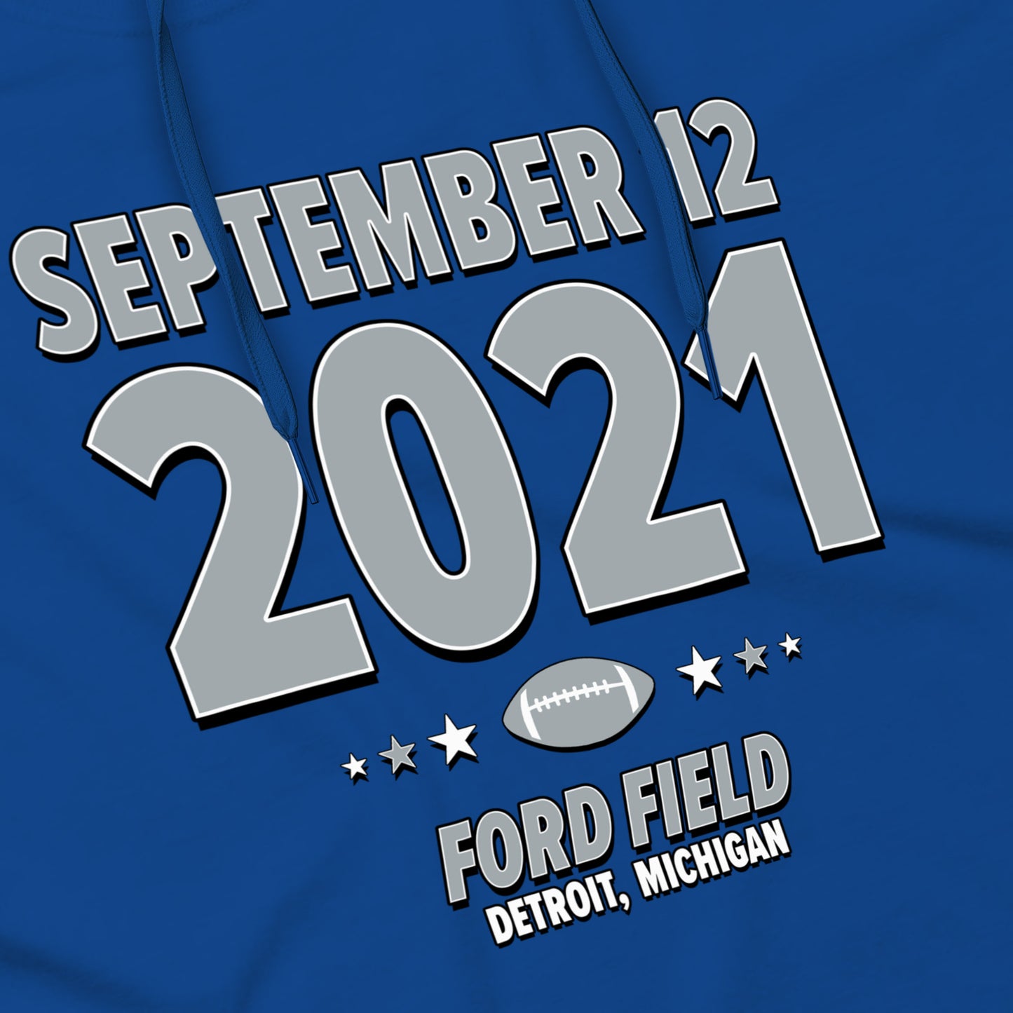 Detroit Football – September 12, 2021 – Hoodie