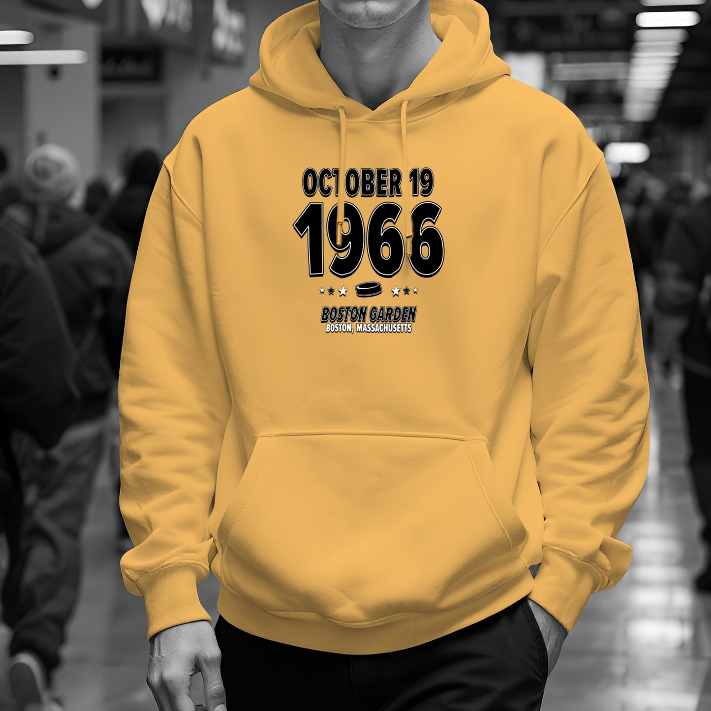 Boston Hockey – October 19, 1966 – Hoodie