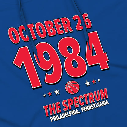 Philadelphia Basketball – October 26, 1984 – Hoodie
