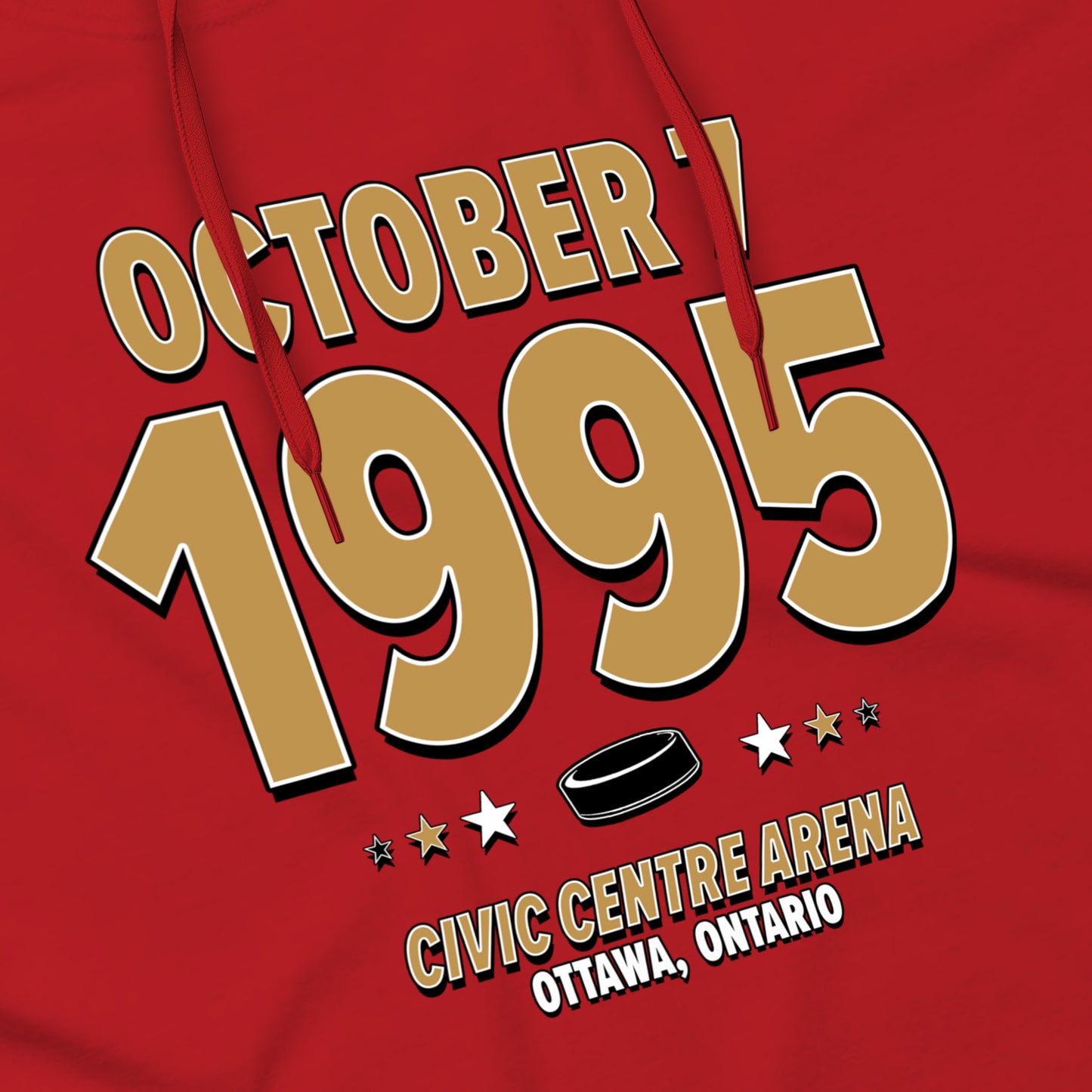 Ottawa Hockey – October 7, 1995 – Hoodie