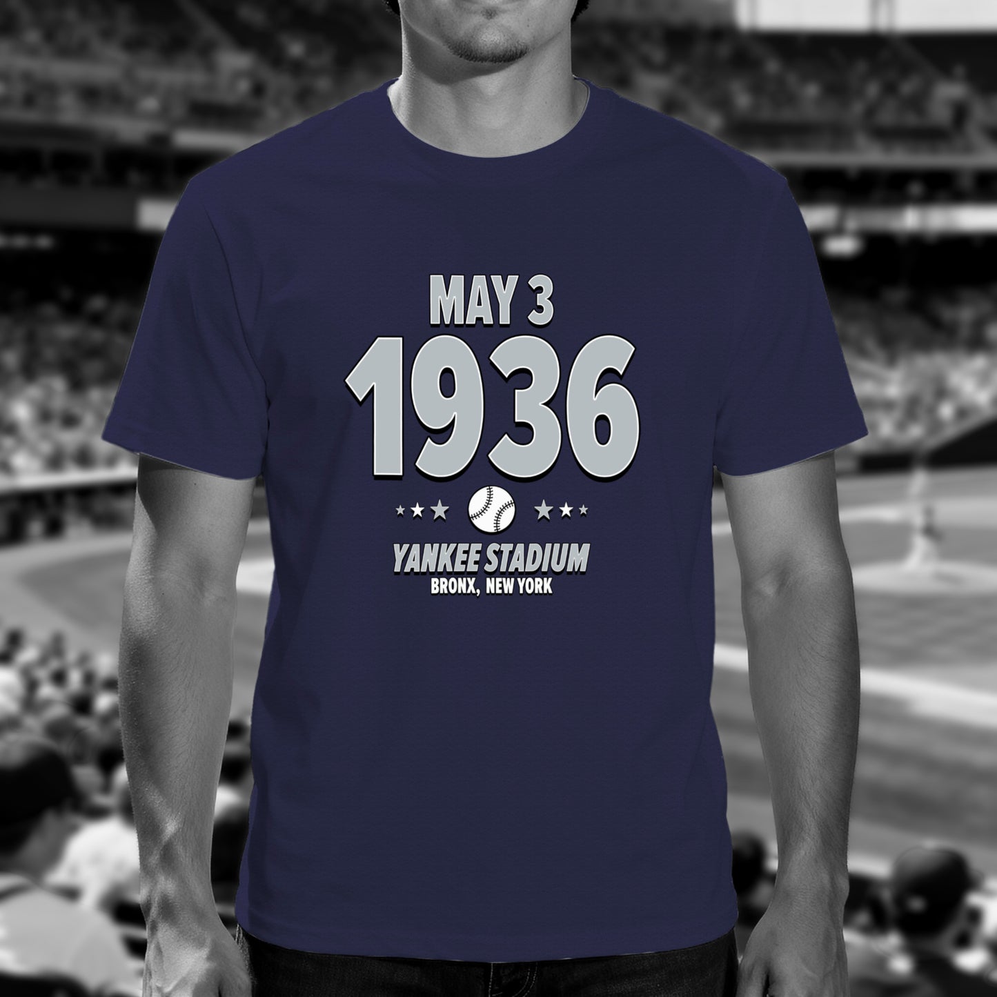 New York Baseball – May 3, 1936 – Origin Tee
