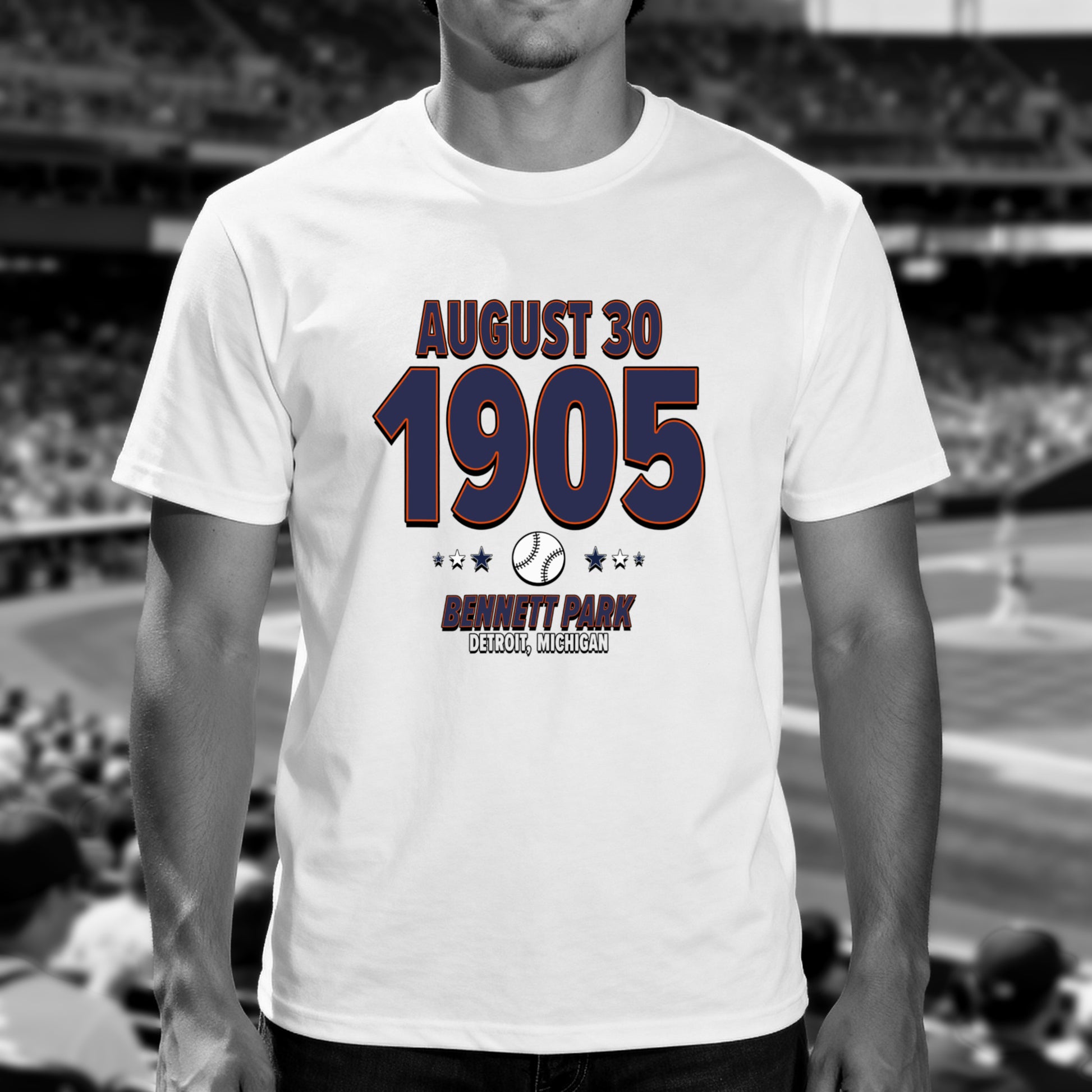 IO|baseball-1905-08-30-detroit|origin-tee-bw|Lifestyle