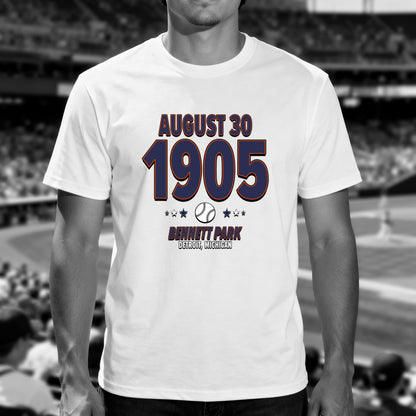 IO|baseball-1905-08-30-detroit|origin-tee-bw|Lifestyle