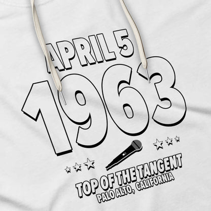 Cosmic Freedom – 1963 – Hoodie (Black & White)