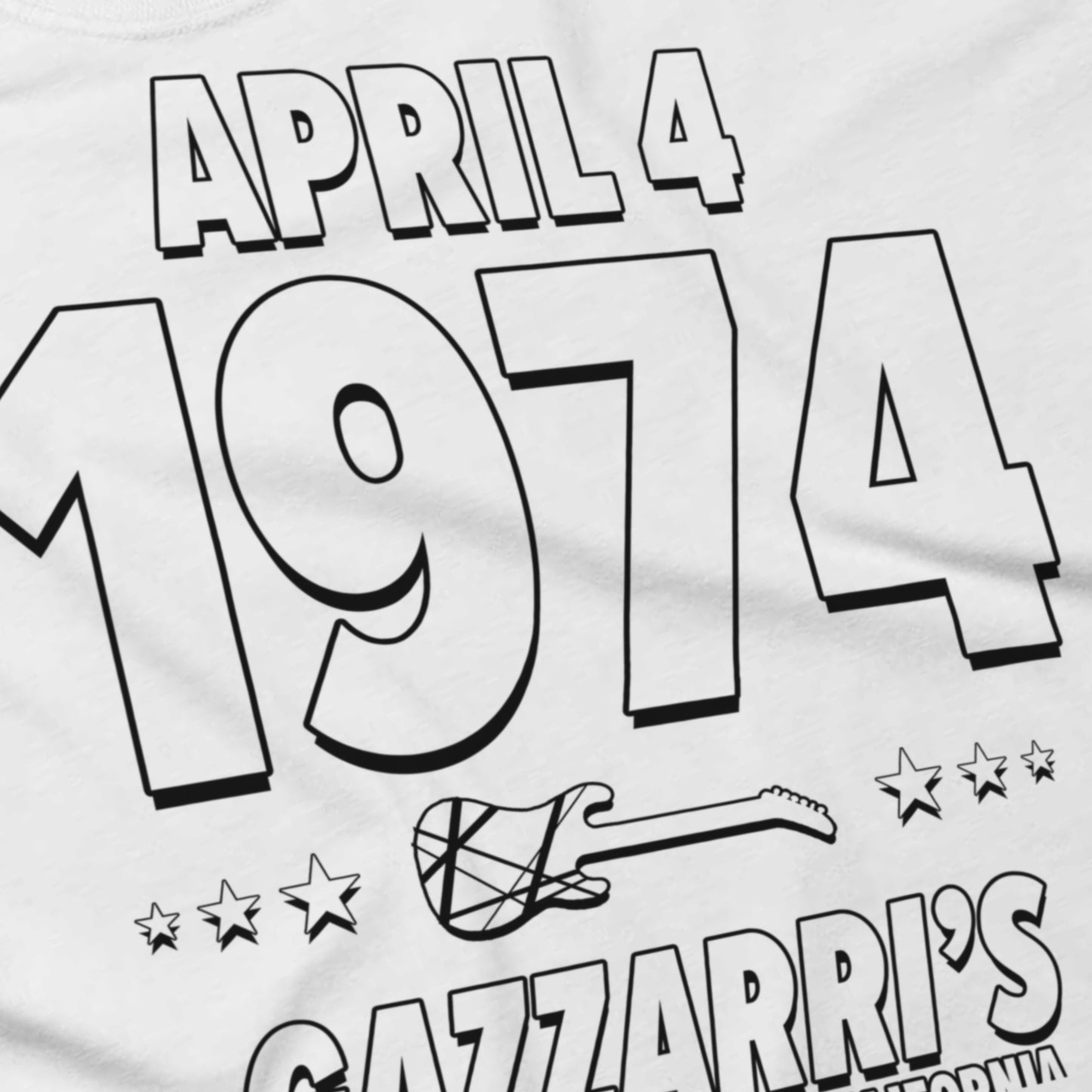 Shred Dynasty – 1974 – Origin Tee (Black & White)