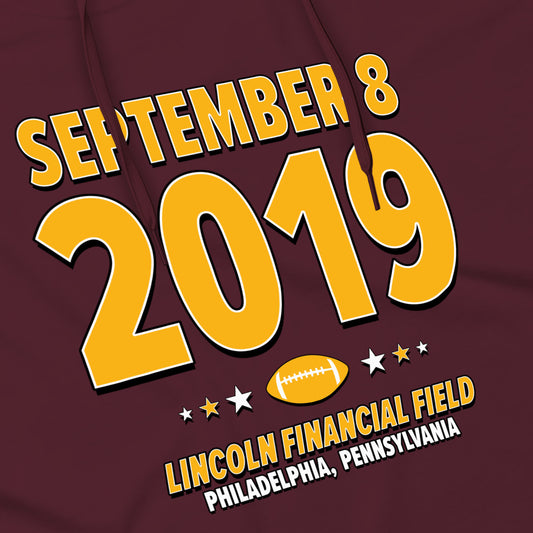 Washington Football – September 8, 2019 – Hoodie