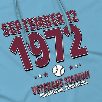 Philadelphia Baseball – September 12, 1972 – Hoodie