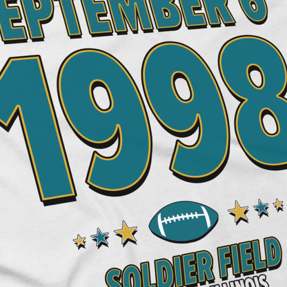 Jacksonville Football – September 6, 1998 – Origin Tee (Black & White)