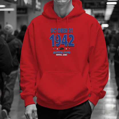 Montreal Hockey – October 31, 1942 – Hoodie