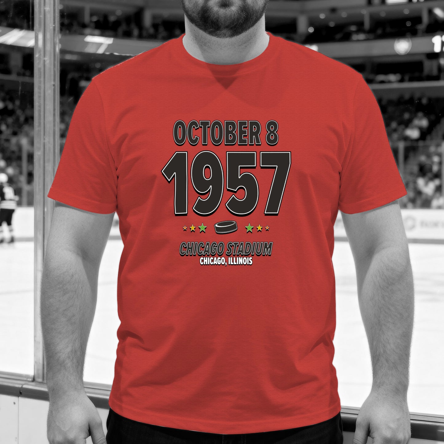 Chicago Hockey – October 8, 1957 – Origin Tee