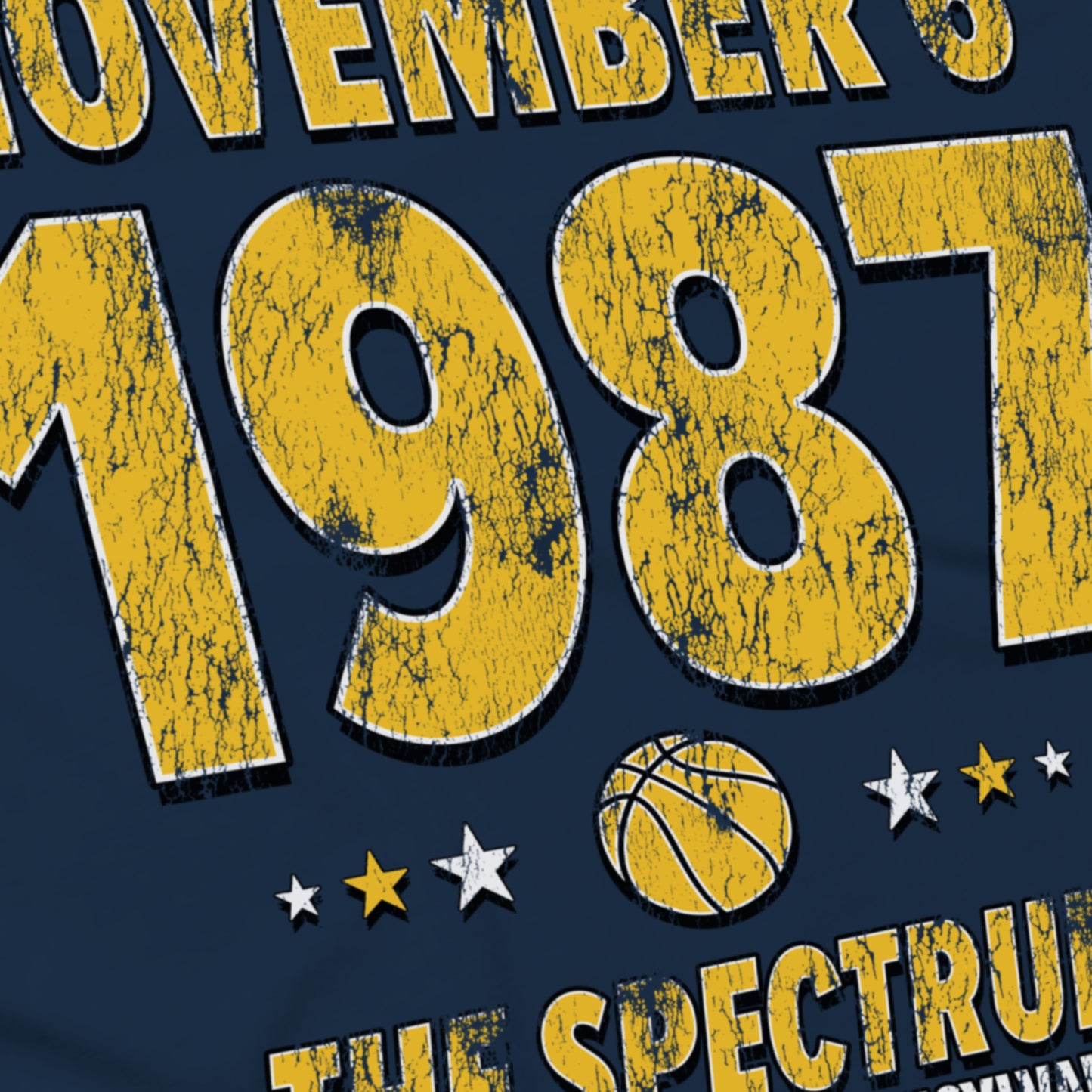 Indiana Basketball – November 6, 1987 – Comfort Colors