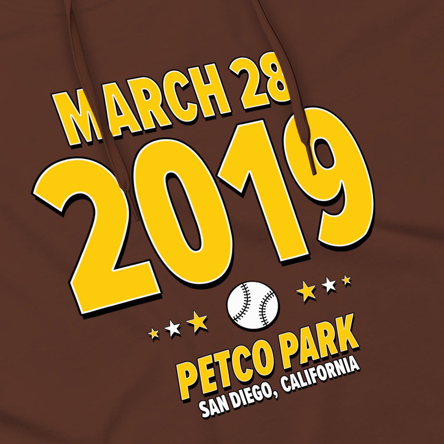 San Diego Baseball – March 28, 2019 – Hoodie