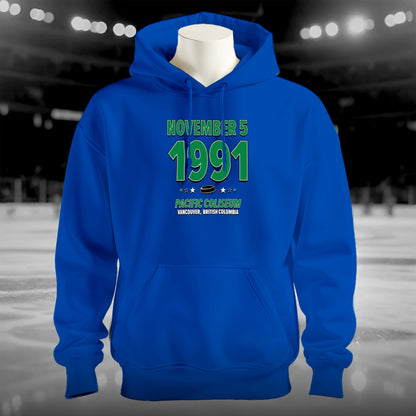 Vancouver Hockey – September 5, 1991 – Hoodie
