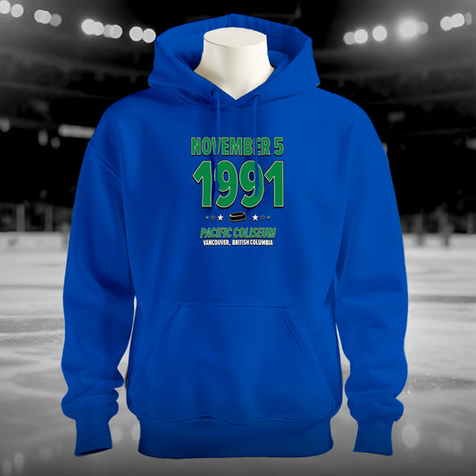 Vancouver Hockey – September 5, 1991 – Hoodie