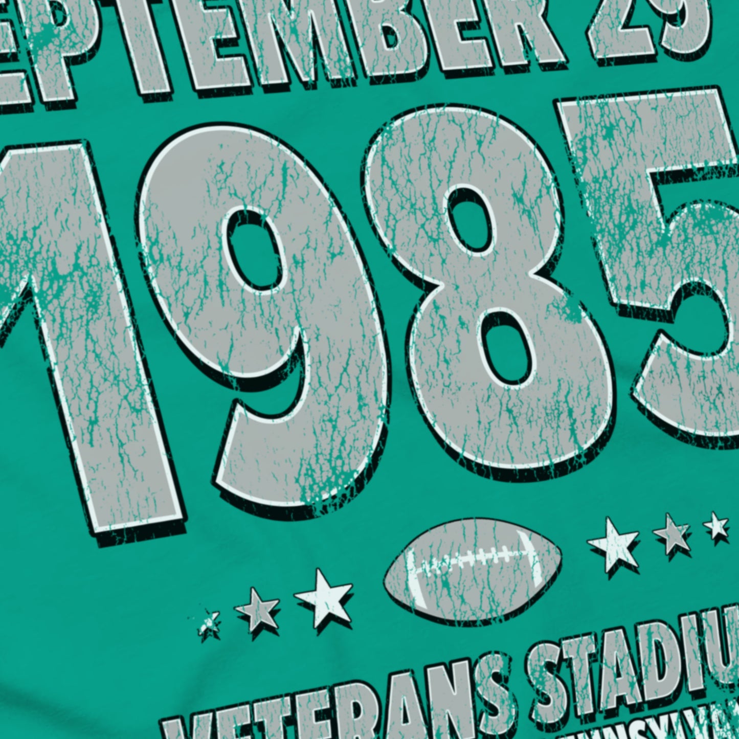 Philadelphia Football – September 29, 1985 – Comfort Colors