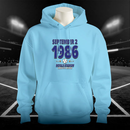 Kansas City Baseball – September 2, 1986 – Hoodie
