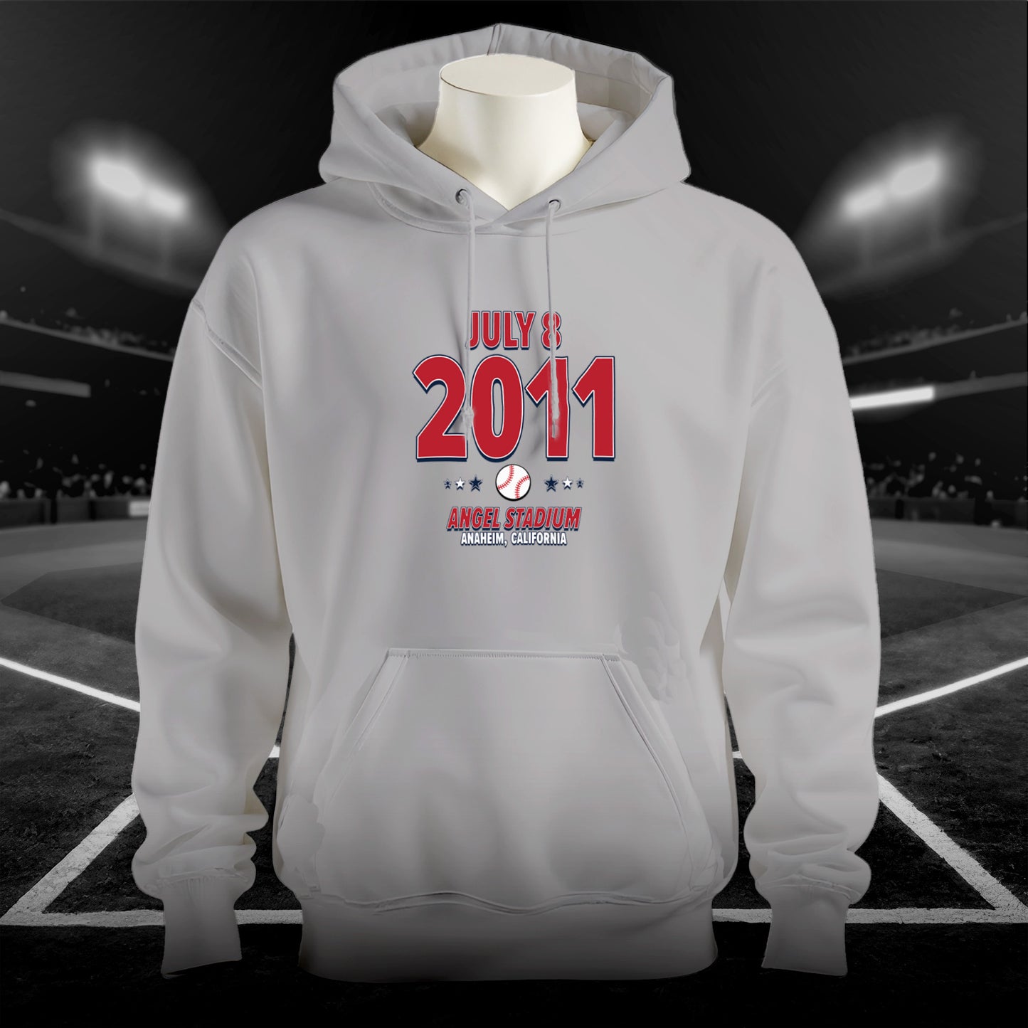 Los Angeles Baseball – July 8, 2011 – Hoodie