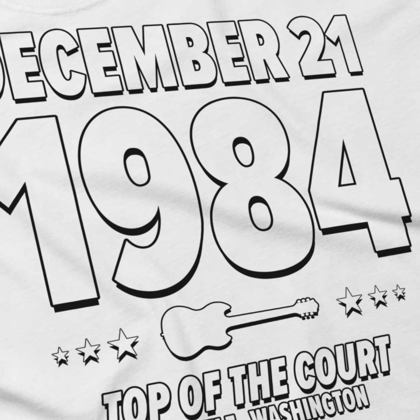 Emerald Octaves – 1984 – Origin Tee (Black & White)