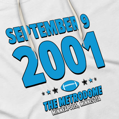 Carolina Football – September 9, 2001 – Hoodie (Black & White)