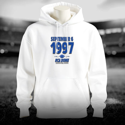 Indianapolis Football – September 6, 1997 – Hoodie (Black & White)
