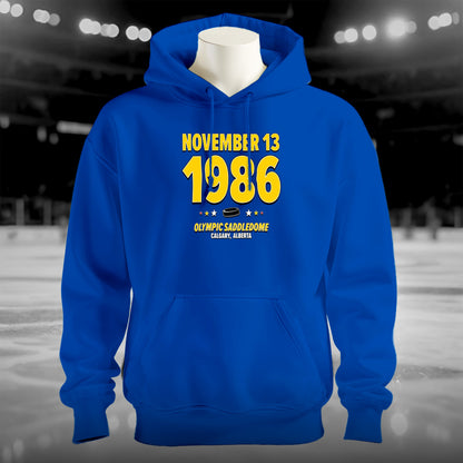 St. Louis Hockey – November 13, 1986 – Hoodie