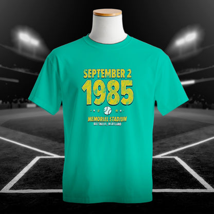 Oakland Baseball – September 2, 1985 – Comfort Colors