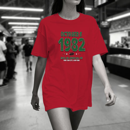 New Jersey Hockey – October 6, 1982 – Comfort Colors