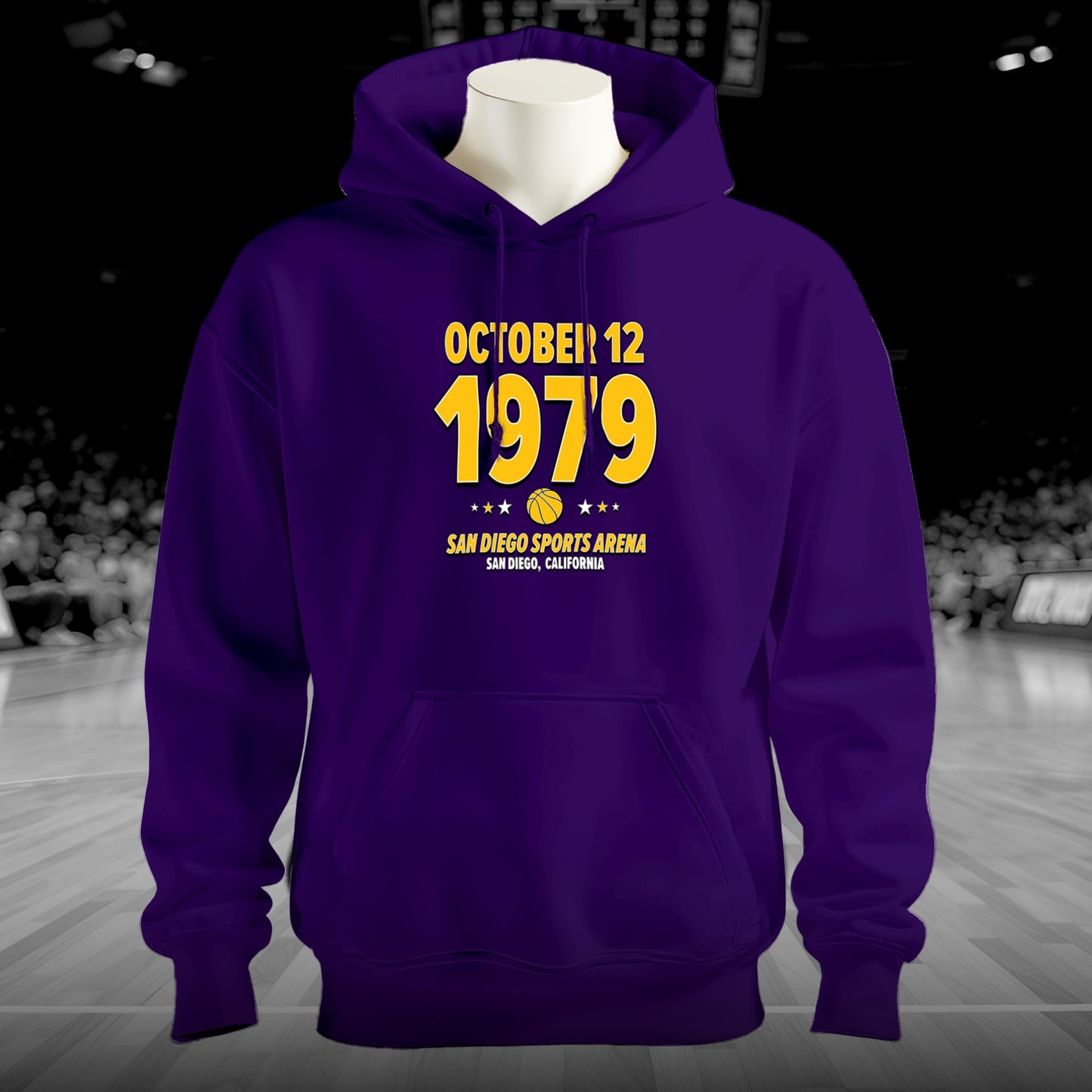 Los Angeles Basketball – October 12, 1979 – Hoodie